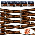 thumbnail image 1 of Halloween Caution Tapes Warning Tapes Decorations Tape for Halloween Home Garden Yard Haunted House Decoration 5Pcs Orange, 1 of 6