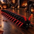 thumbnail image 1 of Halloween Centipede Cat Costume, Pet Cosplay Outfit for Cats & Small Dogs Adjustable Spooky Cloak with 3D Antennae Legs, Soft PP Filling, Secure 4-Point Fit, Party Dress-Up, Kittens Puppies, Red, 1 of 7