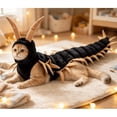 thumbnail image 1 of Halloween Centipede Cat Costume - Soft Adjustable Pet Bug Outfit Funny Creepy Crawly Cosplay Apparel for Small Dogs & Cats, 1 of 4