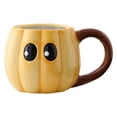 thumbnail image 1 of Halloween Ceramic Mug With Cute Pumpkin Design And Ghost, Perfect Gift For Girls Friends, Spooky Cup For Hot Chocolate Tea Coffee, Pumpkin, 1 of 6
