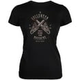 thumbnail image 1 of Halloween Chainsaw Massacre Bloody Horror Juniors Soft T Shirt Black MD, 1 of 2
