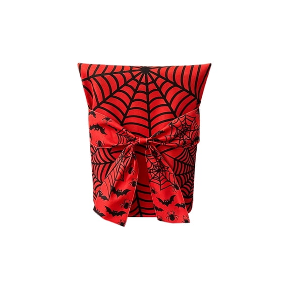 Halloween Chair Cover Happy Halloween Chair Covers Chair Back Covers Chair Slipcovers for Home Dining Room Kitchen Halloween Party