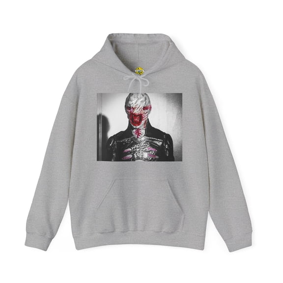 Halloween Chatterer Hellraiser Hoodie, 80s Horror Movie Hooded Sweatshirt