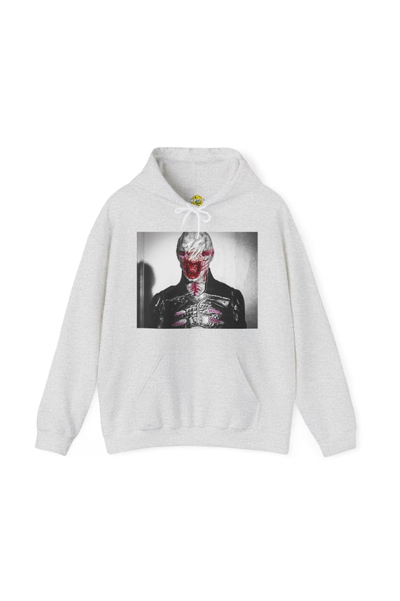 Halloween Chatterer Hellraiser Hoodie, 80s Horror Movie Hooded Sweatshirt