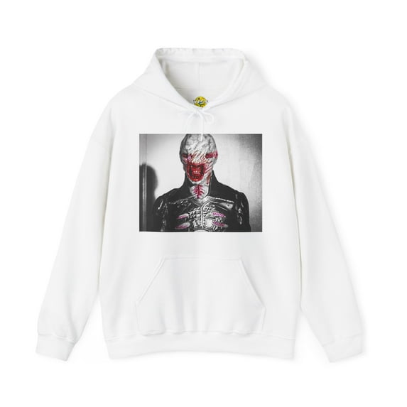 Halloween Chatterer Hellraiser Hoodie, 80s Horror Movie Hooded Sweatshirt