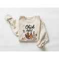 thumbnail image 1 of Halloween Chick Or Treat Sweatshirt, Halloween Chicken Sweatshirt, Halloween Funny Chicken Sweatshirt, Ghost Chicken Sweatshirt., 1 of 5