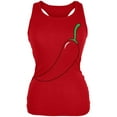 thumbnail image 1 of Halloween Chili Pepper Costume of Cinco de Mayo Juniors Soft Tank Top Red SM, 1 of 2