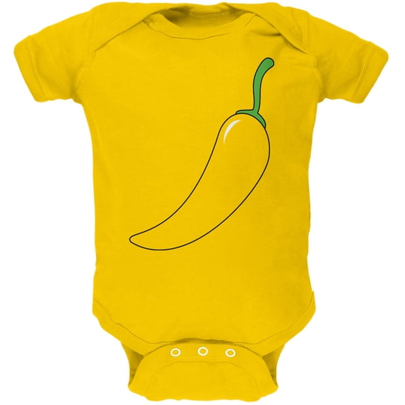 Halloween Chili Pepper Costume of Cinco de Mayo Soft Infant Baby One Piece