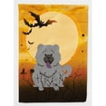 thumbnail image 1 of Halloween Chow Chow Blue Flag Canvas House Size, 1 of 1