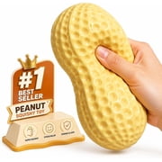 Halloween Christmas Gifts for Ki*ds Under $5,Crunchy Peanut Squishy Squeeze Toys Food-Shaped Stress Relief Squeezy Clay Fidget Ball Slushy Hand Squishies