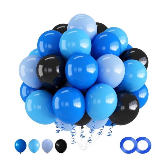 Halloween Christmas Indoor and Outdoor Decoration Rubber Balloons, 30 Pack 12 Inch Multicolor Balloons Set Holiday Decorations for Birthday Wedding Graduation Ceremony Party Anniversaries