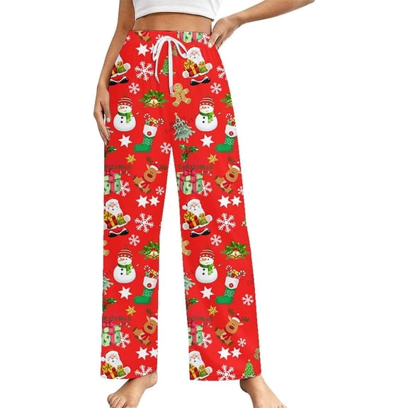 Halloween Christmas Pajama Pants Women Men Fuzzy Flannel Pjs Pants Pajama Bottom Couples Lounge Costume Gifts