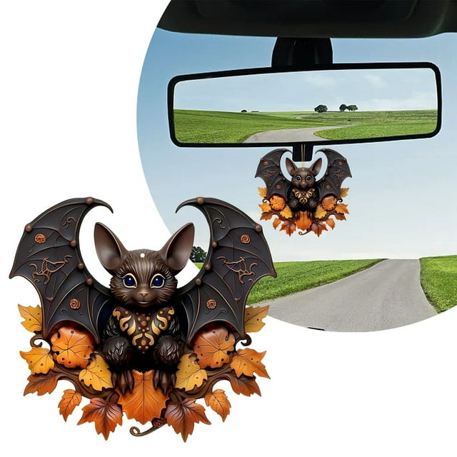 Christmas Tree Decoration Cute Acrylic Cat Pendant Family Festival