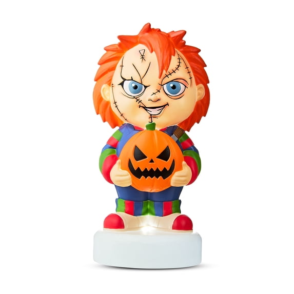 Halloween Chucky Mini Blow Mold Tabletop Décor, 12" High