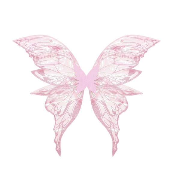 Halloween Cicada Wing Costume Accessory,Sheer Fairy Insect Wing for Cosplay,for Party Dress Up,Stage Performance Prop