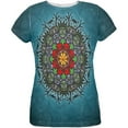 thumbnail image 1 of Halloween Classic Movie Monster Mandala All Over Womens T Shirt Multi 2XL, 1 of 2