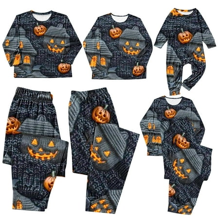 Halloween ! Family Halloween Pajamas Short Sleeve,Halloween Family Long Sleeve Family Matching Set 2pcs Soft Elastic Waist Sets,Family Halloween Pajamas Set