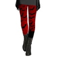 thumbnail image 1 of Halloween Clothes for Women Smooth Soft Stretchy Artistic Printed Halloween Leggings for Women, 1 of 5