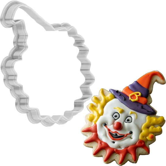 Halloween Clown Cookie Cutter 4 Inch Made in USA by WONDERTORY