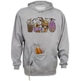 thumbnail image 1 of Halloween Coffee Beer Holder Tailgate Hoodie Sweatshirt Unisex X-Large Oxford, 1 of 4