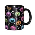 thumbnail image 1 of Halloween Coffee Mug, pink pumpkin halloween Ceramic Tea Cups Halloween Party Cups for Hot/Cold Beverages, Cute Coffee Cups for Kitchen Holiday Gift Coffee Bar Accessories, 1 of 6