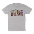 thumbnail image 1 of Halloween Coffee Shirt Unisex Small Grey, 1 of 5