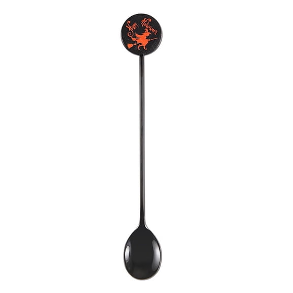 Halloween Coffee Stirring Spoons Dessert Salad Fork Small Candy Spoon Stainless Steel Tableware Kitchen Accessories