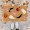 thumbnail image 1 of ​​Halloween Coir Door Mat 24x16 inch Non-Slip Dirt Trapper Entrance Rug Porch Decor Washable Holiday Floor Protector​​(A), 1 of 6