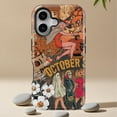 thumbnail image 1 of Halloween Collage Pattern Universal Phone Case for iPhone 11–17 Pro Max, 1 of 2