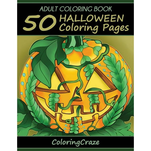 Halloween Collection: Adult Coloring Book: 50 Halloween Coloring Pages (Paperback)