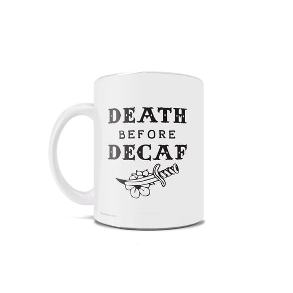 Halloween Collection (Death Before Decaf) 11 oz Ceramic Mug WMUG886