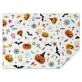 thumbnail image 1 of Halloween Colorful Halloween Elements Rectangle Tablecloth 60"x84",Waterproof Polyester Rectangle Table Cloth, Wipeable Spillproof Polyester Tablecloth for Dining, Camping, Indoor and Outdoor, 1 of 5