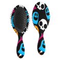 thumbnail image 1 of Halloween Colorful Spooky Elements Hair Brush,Girls Detangling Hair Brush,Glide Through Tangles with Ease for Wet & Dry Hair,8.8"X2.8", 1 of 7