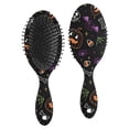 thumbnail image 1 of Halloween Colorful Spooky Elements Hair Brush,Girls Detangling Hair Brush,Glide Through Tangles with Ease for Wet & Dry Hair,8.8"X2.8", 1 of 7