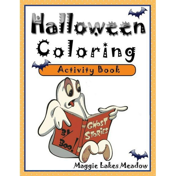Halloween Coloring Activity Book, (Paperback)