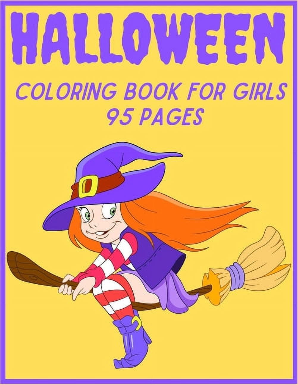 Halloween Coloring Book : 95 Pages (Paperback)