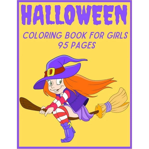 Halloween Coloring Book : 95 Pages (Paperback)