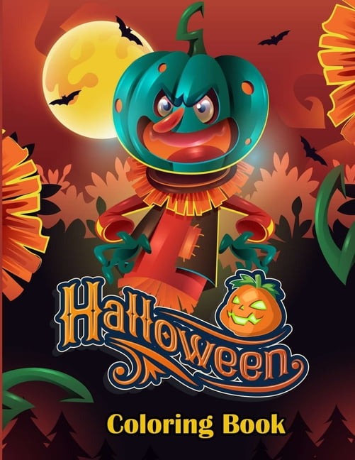 Halloween Coloring Book A Collection of Fun and Easy Halloween