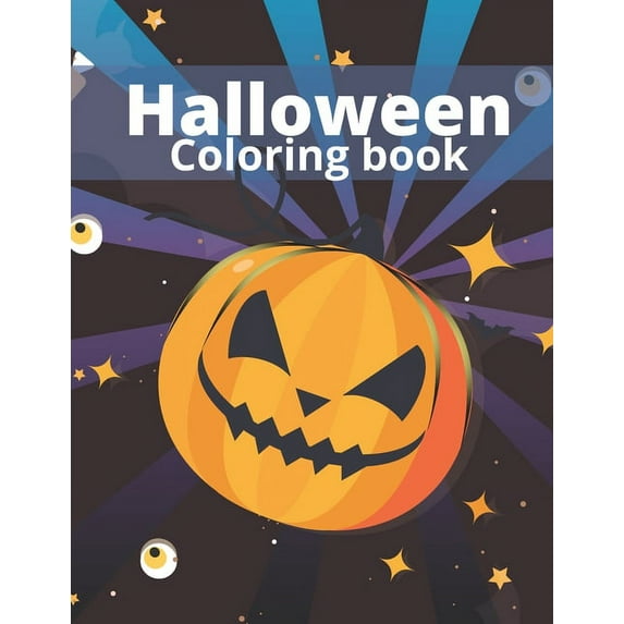 Halloween Coloring Book: Books For Kids 2020 Fantasy Gift, (Paperback)