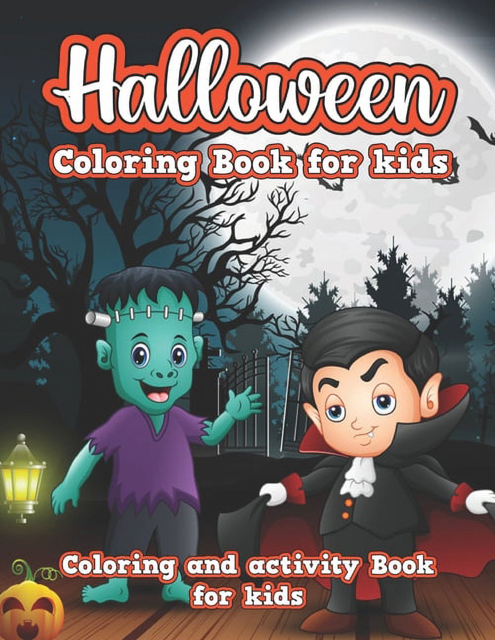 Halloween Coloring Book For Kids : Halloween Activity Book for Kids ...