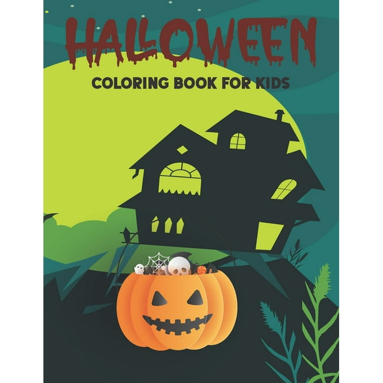 Halloween Coloring Book, Coloring Books for Adults, Coloring Books