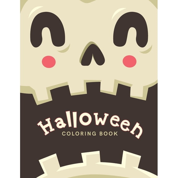 Halloween Coloring Book: Fun and Spooky Coloring Pages Book for Kids or Trick-or-Treaters - Featuring: Ghosts, Vampires,, (Paperback)