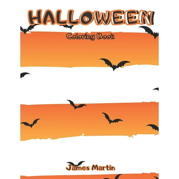 Halloween Coloring Book: Halloween Book For Kids, (Paperback)