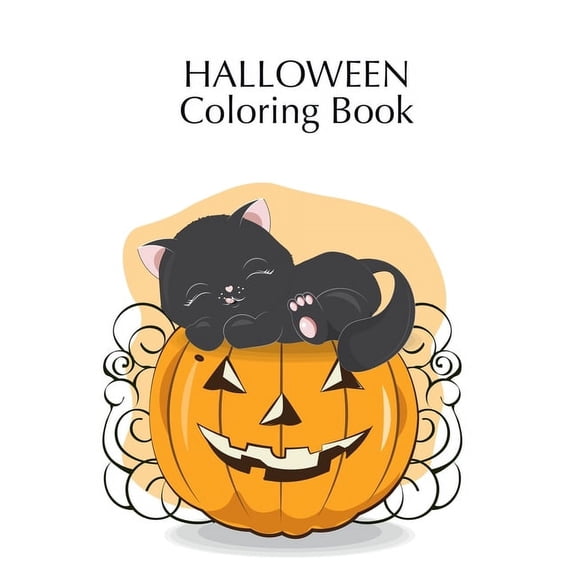 Halloween Coloring Book: Halloween coloring book with Fantasy Creatures for Preschool, Ages 2-4, With: Monsters Candy We, (Paperback)