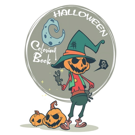 Halloween Coloring Book : Kids Halloween Book, Ages 2-4, 4-8, With: Vampires Skeletons Mummies (Paperback)