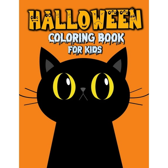 Halloween Coloring Book for Kids: Happy Halloween Coloring and Activity Book with Witches, Ghosts, Pumpkins, Haunted Hou, (Paperback)