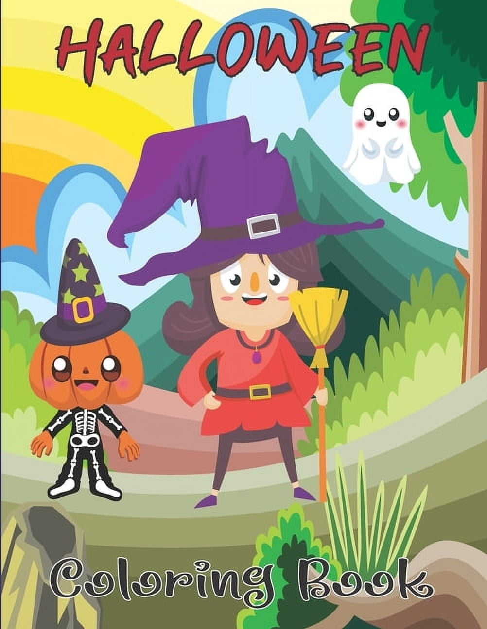 Halloween Coloring for kids: Amazing Spooky Halloween Coloring Book for ...