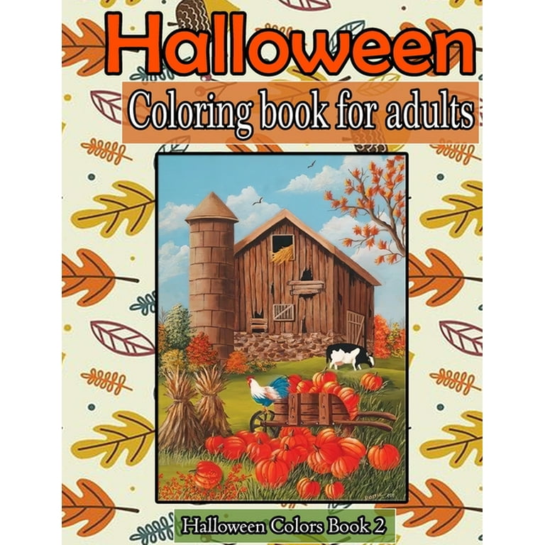 HAUNTED HOUSE coloring books for adults - Halloween coloring book for  adults: A halloween haunted house coloring book for adults (Paperback)
