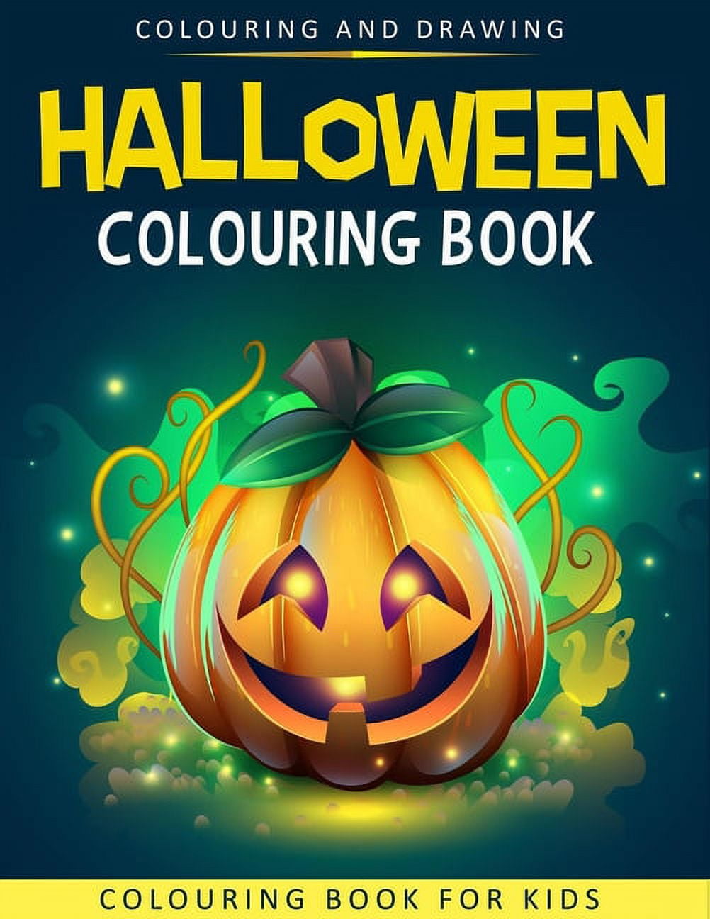 Halloween Colouring Book For Kids: Halloween Colouring & Drawing Book ...