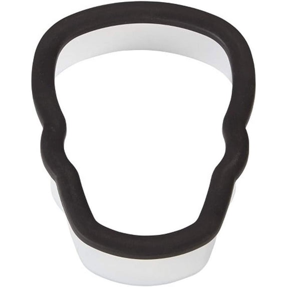 Halloween Comfort Grip Skull Cookie Cutter Wilton Plastic